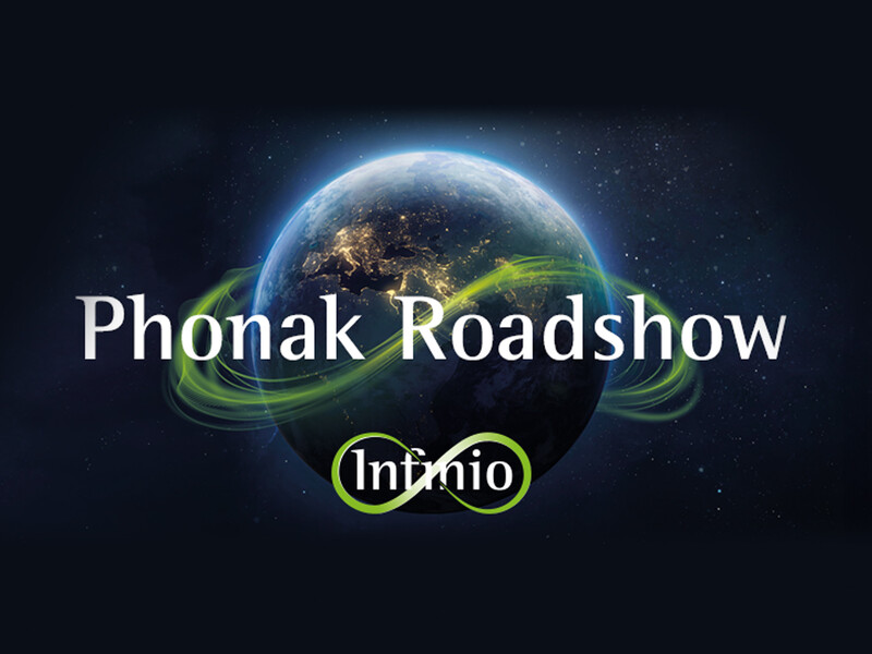 Maak kennis met Infinio tijdens de Phonak Roadshow in september 